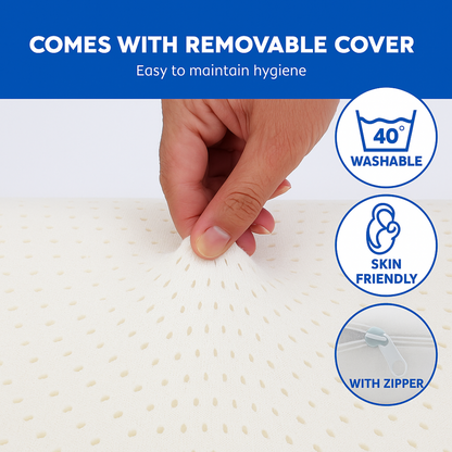 2 X 100% Natural Talalay Latex Pillows