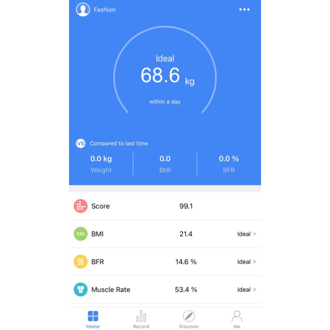 Smart Body Scale Scan